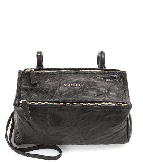 givenchy pandora lambskin small shoulder bag black|Givenchy Small Pandora Shoulder Bag .